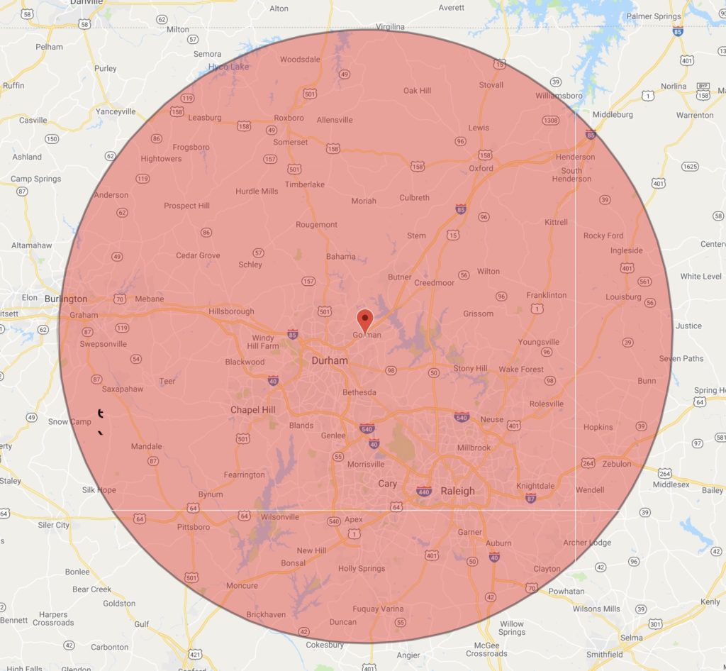 Travel Radius Steve Jolley Inspections travel-radius-steve-jolley-inspections